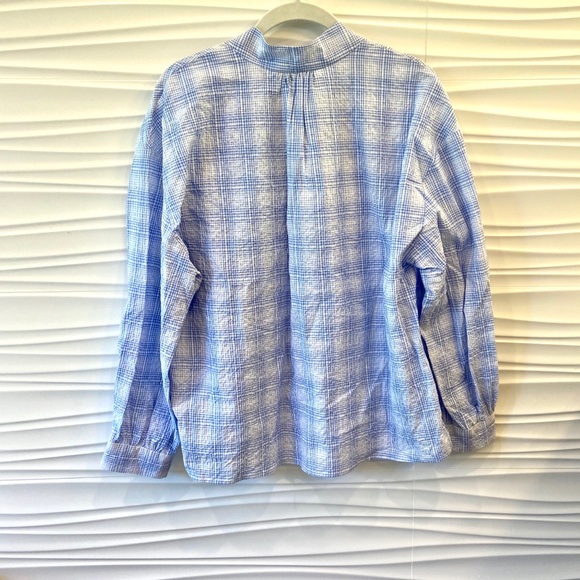 NWT Zara plaid blouse - Picture 15 of 16